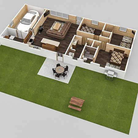 The Brick House: Brand New! 3 Bedroom Home With Private Driveway Пиджен-Фордж Экстерьер фото