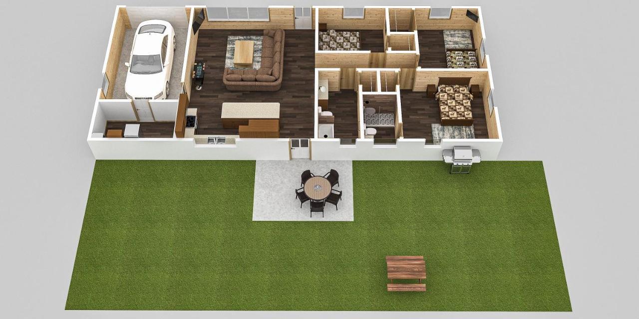 The Brick House: Brand New! 3 Bedroom Home With Private Driveway Пиджен-Фордж Экстерьер фото